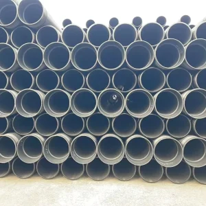 HDPE Double Wall Corrugated Drainage Pipe SN8 Series Anti-Corrosion Durable