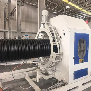 HDPE Double Wall Corrugated PE Drainage Pipe DWC Plastic Water Drainage Pipe Supplier