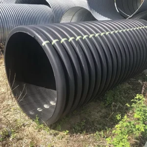 HDPE Double Wall Corrugated Pipe Durable High Pressure Culvert for Industrial & Municipal Use