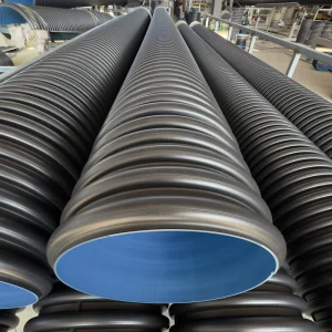 HDPE Double Wall Corrugated Pipe ISO Standard for Municipal Drainage & Sewerage