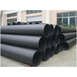 HDPE Double Wall Corrugated Pipe for Drainage & Sewage, Original Factory SN4/SN8 Underground Pipeline
