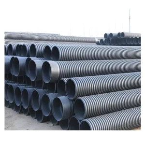HDPE Double Wall Corrugated Pipes Plastic Road Culverts for Drainage and Sewer Water