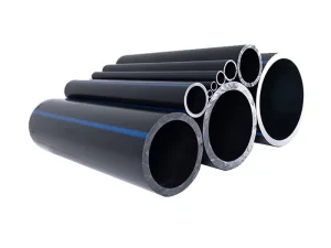 HDPE Double-Wall Corrugated Polyethylene Steel Belt Pipe Municipal Rainwater Drainage Channel
