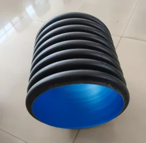 HDPE Double Wall Corrugated Sewer Drainage Pipe SN4 SN8 SN12 SN16 Underground Wastewater Sewage Plastic Pipe