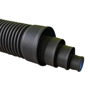HDPE Double Wall Corrugated Tube 8 Inch Corrugation Drain Pipe