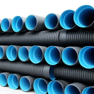 HDPE Double Wall Flexibility Adaptable Quick Structure Plastic Materials Subsurface Irrigation Corrugated Pipe