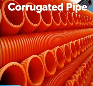 HDPE Double wall Corrugated National standard Steel reinforced Spiral Hollow wall Wound K pipe Underground Sewage Drinking Pipe