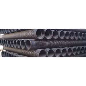 HDPE Double-wall Corrugated Pipe 300MM 400MM 500MM 600MM Rural Sewage Treatment Pipe