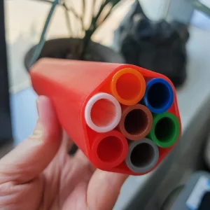HDPE Flexible Micro Duct Bundle Tube for Underground Fiber Optic Cable Conduit Blowing Projects