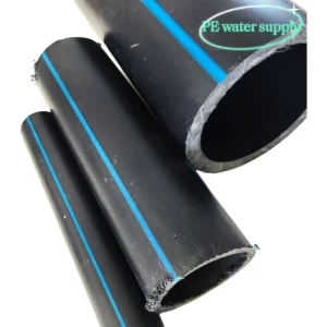 HDPE Flexible Plastic Water Supply Pipe High Pressure 100m Durable for Irrigation Drainage Welding Moulded PE Plastic Tubes