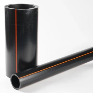 HDPE Gas Pipe for Municipal Gas Transmission High Pressure Resistant Corrosion Proof PE Gas Pipe Fittings Factory Direct Supply