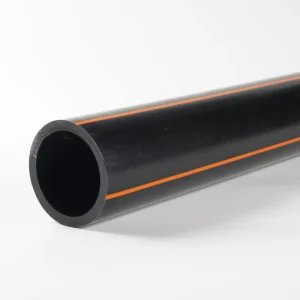 HDPE Gas Pipes High for Industrial Gas Construction Customized Diameter