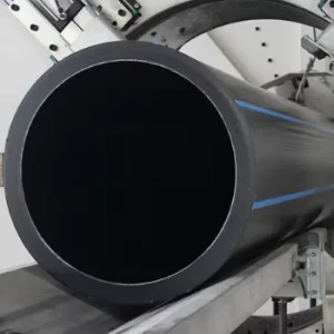 HDPE High Density Polyethylene Corrugated Perforated Grooved Drainage Plastic Pipe High Pressure Flexible PE Material
