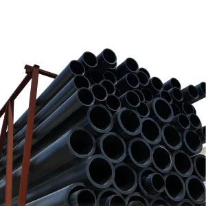 HDPE High Density Polyethylene Round Water Supply Drainage Sewage Pipes Plastic