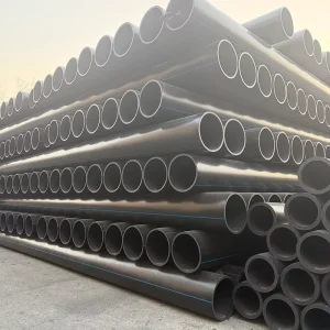 HDPE High Pressure Drainage Pipe 315mm Plastic Straight Pipe for Industrial Sewage Treatment