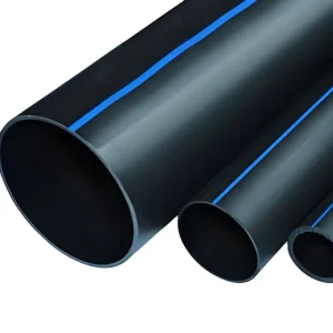 HDPE High Pressure Flexible Durable Pipes 63mm 75mm 90mm SDR26 PE100 for Water Gas Conveying