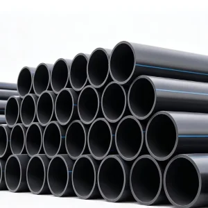 HDPE Irrigation Pipe DN20 20mm Black High Pressure Flexible Welding Socket Water Delivery Pipe