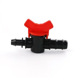 HDPE LDPE Pipe Plastic Fitting Connectors Barb Offtake Valve for Garden Irrigation System