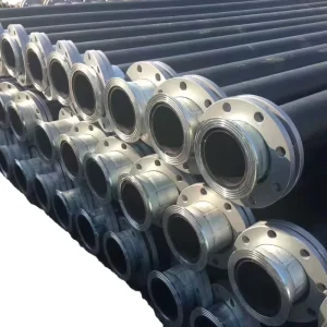 HDPE Moulded Round Head Plastic High Pressure PE Pipe for Mine Sludge Dredging and Drainage Applications