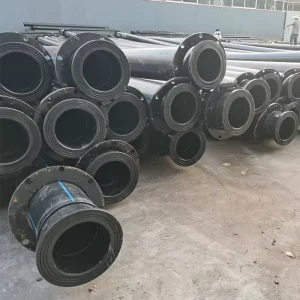 HDPE Moulded Round Head Plastic High Pressure PE Pipe for Mine Sludge Dredging and Drainage Applications