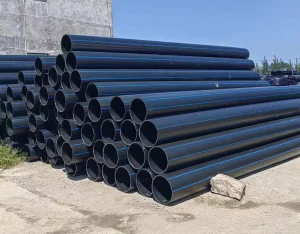 HDPE PE 100 High Density Polyethylene Pn6-pn16 Black Customized Size Pipe Hdpe 110mm Agricultural Pipes for Water Supply