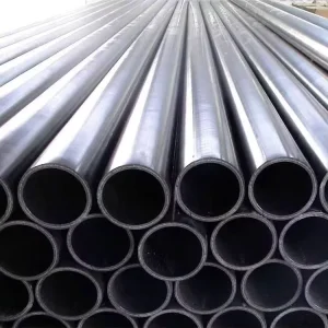HDPE PE Water Pipe Black Steel Wire Mesh Skeleton Composite High Pressure Resistant Fire Fighting Water Pipe ASTM DIN Compliant