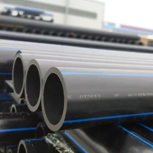 HDPE PE100 SDR11 PN16 Pipes 400mm-630mm Flexible High Pressure Water Supply Fittings ISO Standard