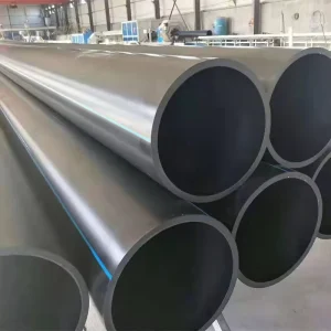 HDPE Pipe Big Size 50mm to 400mm Black Plastic Water Supply Pipe PE100 PN10 PN16