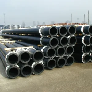 HDPE Pipe DN160mm 180mm 6 Inch Plastic Tube PE100 Polyethylene Mud and Sand Marine Dredge Plumbing