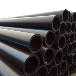 HDPE Pipe PE100 630mm PN10 Water Tube for Gas Systems Durable Flexible Polyethylene Material High Pressure Welding Connection
