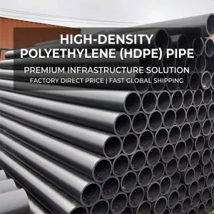 HDPE Pipe PE100 for Water Supply System ISO 4427 Standard
