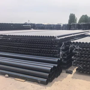 HDPE Pipe Plastic Black Tube Water Drainage Pipe High Pressure Water Irrigation Pipe Plastic Tubes