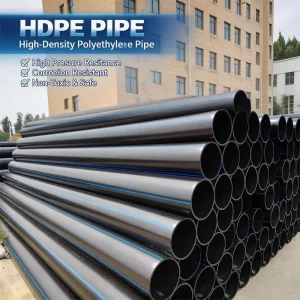 HDPE Pipe Plastic PE Water Pipe 110mm PE100 for Water Supply Irrigation SDR9-SDR26 2.0mpa-0.6mpa