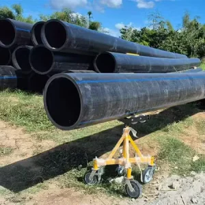 HDPE Pipe Tee Hdpe Plastic Pipe 630mm 500mm 450mm 355mm PE Tube For Irrigation Water Supply Good Price PE 100