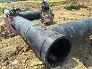 HDPE Pipe Water Supply 1.6Mpa 630mm 355mm 315mm 250mm 160mm PE100 HDPE Water Pipe Drinking Water Supply and Sewage