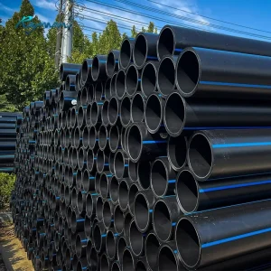 HDPE Pipe for Water Supply and Irrigation System Polyethylene Pipe PE100 Black Pipe HDPE Pipe Plastic Pipe