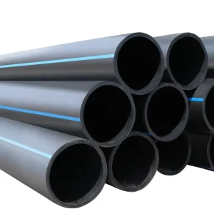 HDPE Plastic Pipes for Water Irrigation Drainage Welding Corrosion Protection Durable PE100 Grade Custom Sizes Available