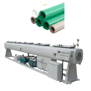 HDPE Plastic Tube Hose Production Line Single Screw 20-63mm Irrigation Sewage Tube Making Machine