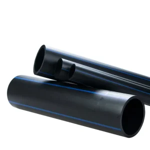 HDPE Water Tube High Strength 110mm 160mm 200mm Plastic Pipe Custom Length Urban Rainwater Drainage