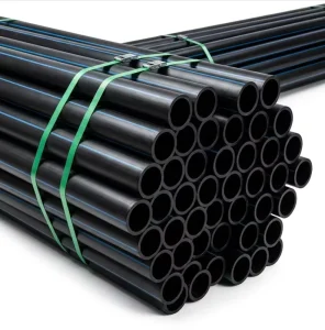HDPE Poly Pipe Flexible Plastic Pipe for Drinking Water Line Utility Construction Rural Water Supply and Farm Water Management