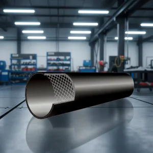 HDPE Polyethylene Plastic Tube SRTP Pipe Steel Mesh Skeleton Composite Pipe