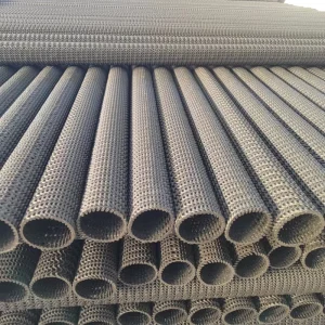 HDPE Rigid Type Industrial Design Drainage Pipe for Garden and Dam Applications