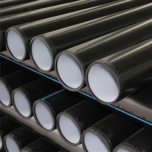 HDPE Steel Wire Mesh Skeleton Composite Pipe 160 Steel Wire Skeleton PE Corrosion Resistance Plastic Tubes for Water Butt Fusion