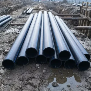 HDPE Tubes OEM ODM Custom PN1.6MPa DN315mm 28.6mm Wall Thickness HDPE Polyethylene Pipe for Public Water Project