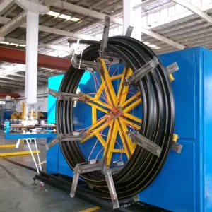 HDPE Underground 20mm 630mm HDPE Pipe PN6 for Gas PE100 Plastic Tube with Strip for Gas