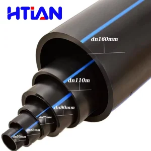HDPE Water Pipe PE100 PN12.5 SDR13.6 DN20-315mm Municipal & Farm Water Supply Food Grade PE Pipe