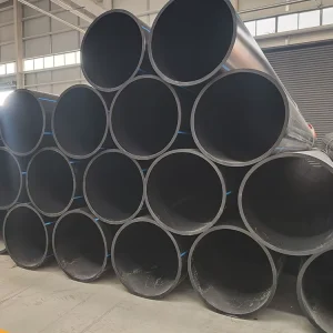 HDPE Water Supply Pipe Factory Supplied Flexible Durable High Pressure Eco Friendly 30 40 Inch Polyethylene Pipe