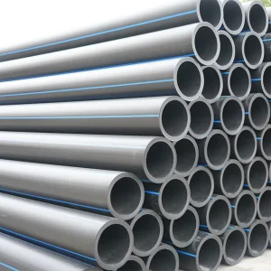 HDPE Water Supply Pipe High Pressure Flexible Hot Melting Anti Corrosion 12 Inch 315mm Diameter for Fire fighting