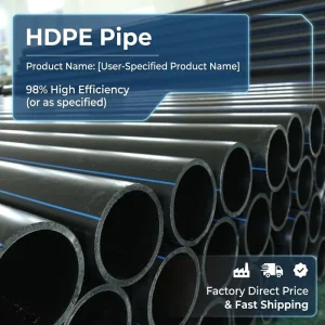 HDPE Water Supply Pipe PE Plastic Tube