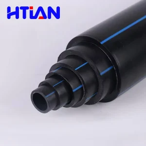 HDPE Water Supply Pipe PE100 SDR11 PN16 DN25 DN32 DN250 DN315 Municipal Drinking Water Network High Pressure Resistant